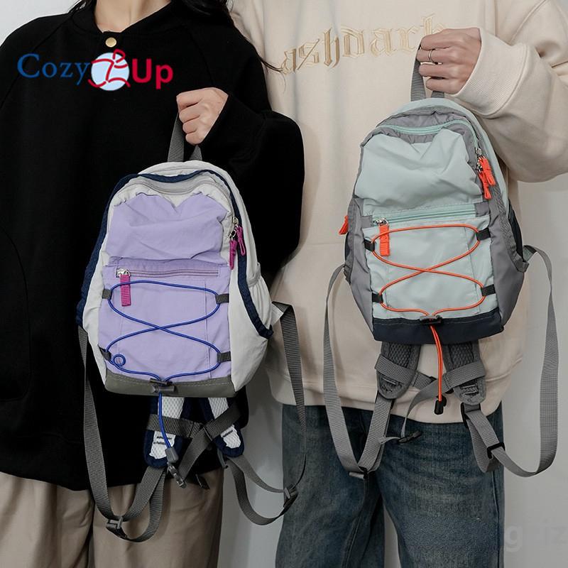 Drawstring Mini Casual Bag Travel Lightweight Backpack for Women