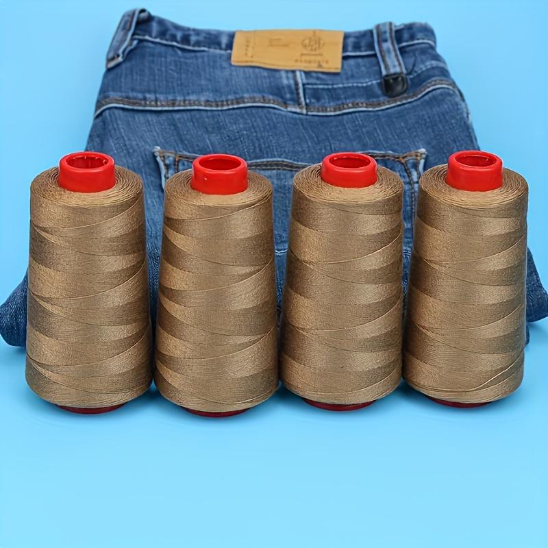 Denim Thread,203 Medium Weight Polyester Denim Thread,1000 Yards of Denim Thread for Home Sewing,Sewing Supplies,Sewing Thread