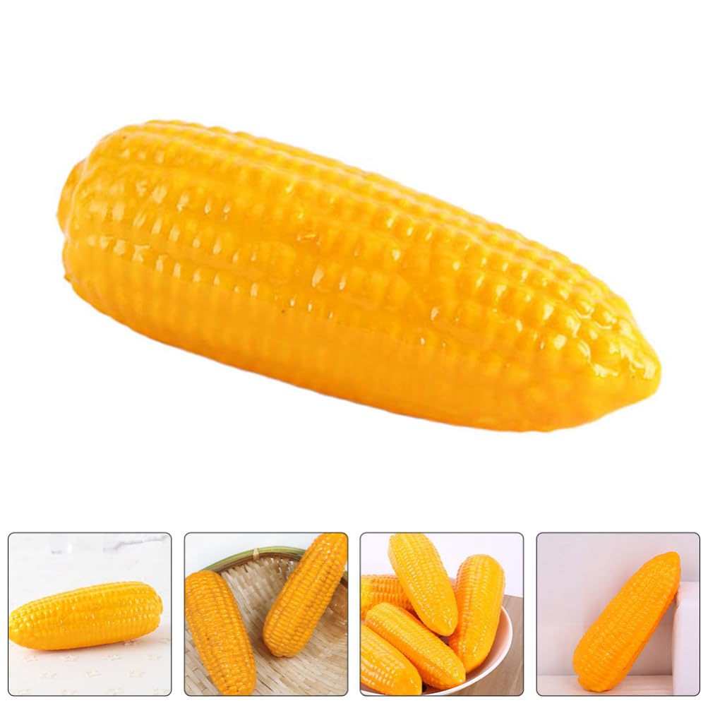 TOYMYTOY Vegetable Food Vegetable Vegetable DIY Decorative Set of 6 Models, Corn, Samples, Ornaments, Objects, Figurines, Samples, Toys, Props,