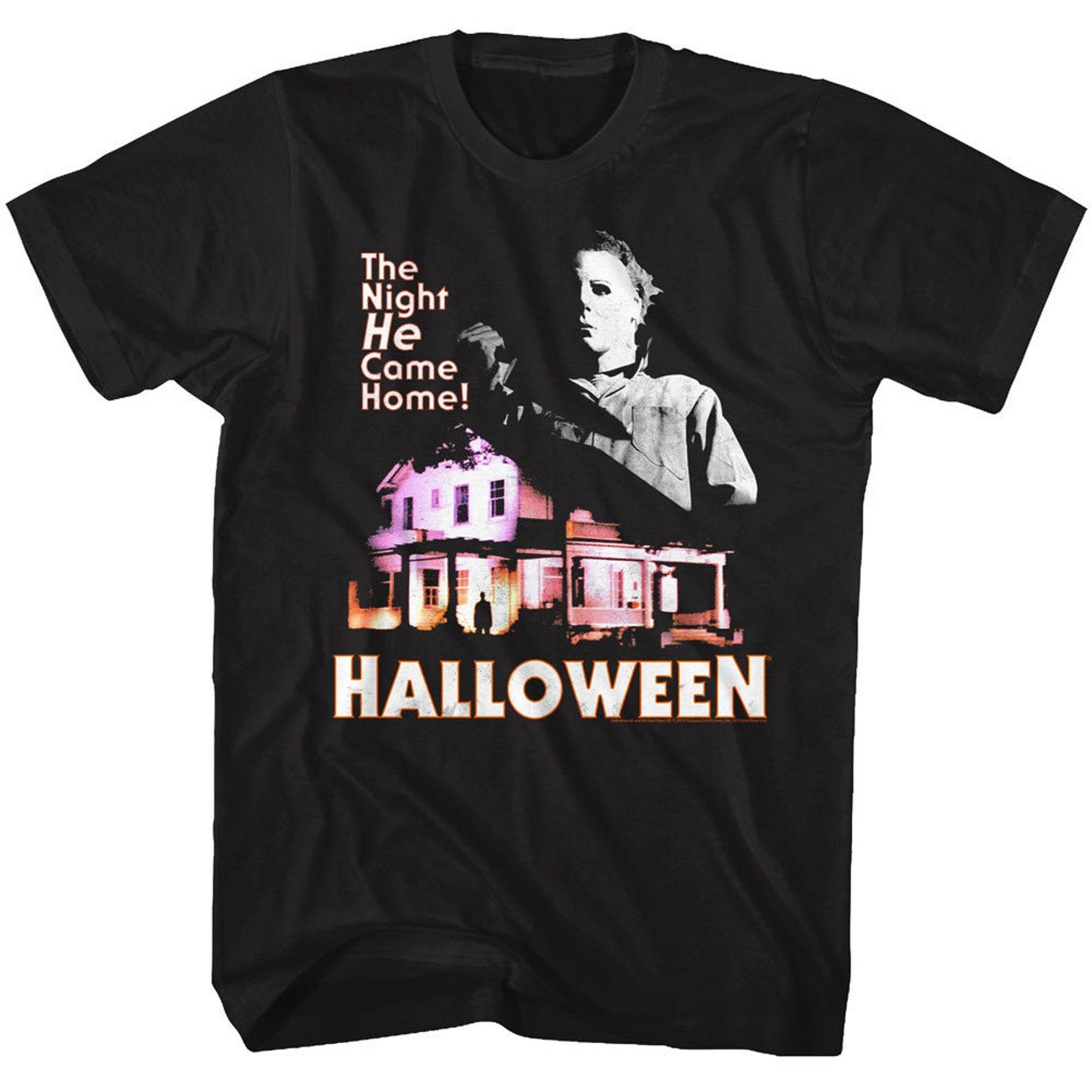 Halloween Mike En Haus Black Adult T-Shirt S