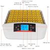56 Eggs Digital Intelligent Auto Incubator 80W Temperature Control Digital Poultry Hatcher Fully Automatic Home Hatching