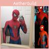 Spiderman Amazing Cosplay-kostyme Spiderman Zentai-drakt Voksen Halloween