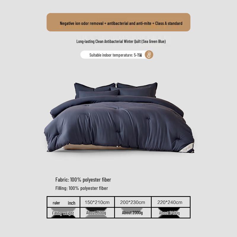 

Mercury Home Textiles Class A Antibacterial Fiber Quilt