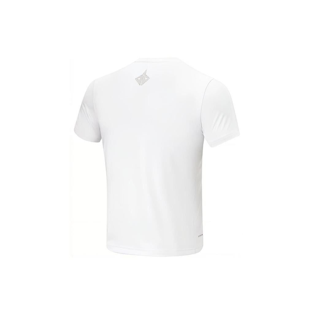Li Ning Sports Basketball Series Jimmy Butler Letter Print Moisture Wicking Slim Fit Short Sleeve Regular T-Shirt Men Tops AHST299-2