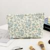 Korean Style Fresh Sweet Floral Print Large Capacity Makeup Bag Student Travel Toiletry Bag Skin Care Storage Pouch