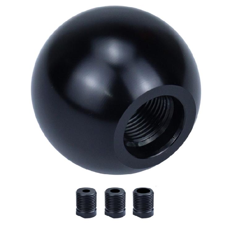 Round Ball Shifter Knob Universal for Various Cars Aluminum Ball Gear Shifter Knob Ergonomic Shape Comfort Grip