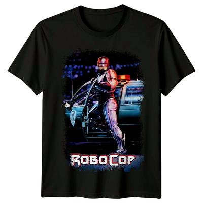 RoboCop (1987) T-shirt geïnspireerd op filmaffiche Retro Klassiek T-shirt Unisex