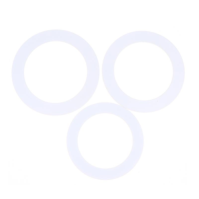 1Pc Led Spotlight Downlight O Rings White Lampshade Ring Adapter Concealed Spacers Shims Washers Light Stand Gaskets