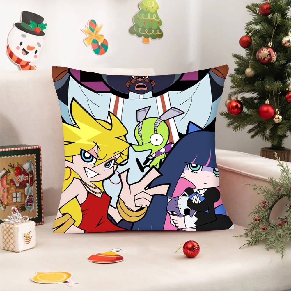 Pillowcases Cushion Covers Living Room Sofas Home Decor Gifts Anime Panty And Stocking With Garterbelt