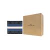 Coach 3 In 1 Wallet With Logo Short Foldable Detachable Card Holder Canvas And Cowhide Men Wallets Black Blue White 3008-QBOH0