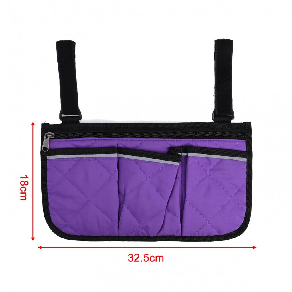Armrest Storage Bag Camping Chair Reflective Strip Reflective Strips