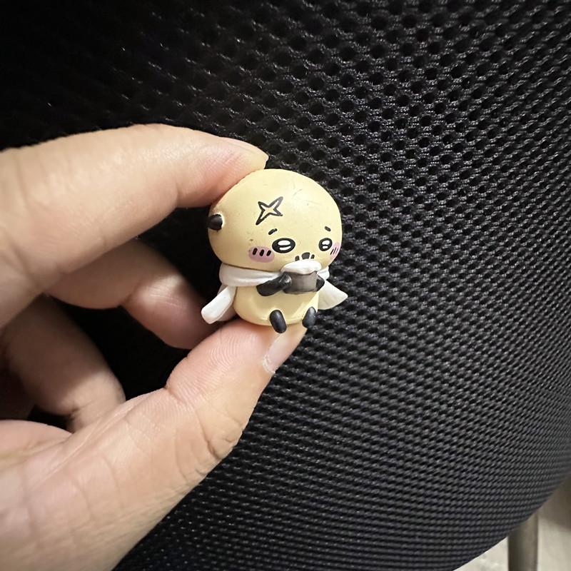 Single Chiikawa Self-deprecating Kuma Yoshii Kohachi Usaki Chestnut Cute Tabletop Decoration Model Doll белый
