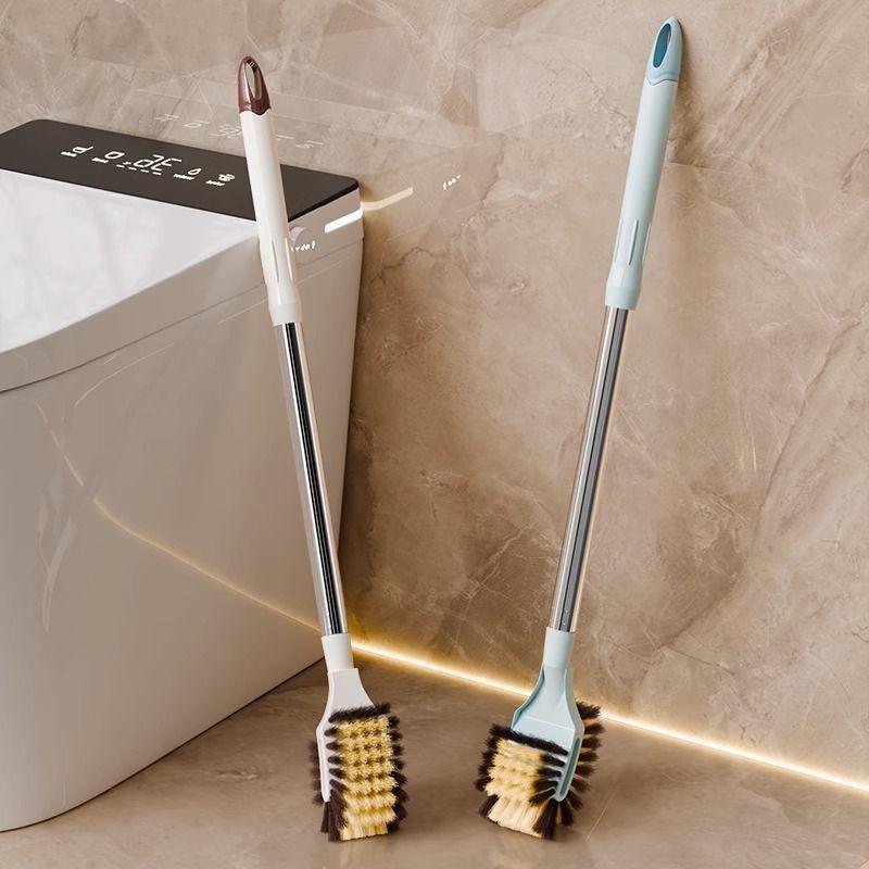 Toilet Brush with Extended Handle for Household Use Double Headed Toilet Brush for Squatting In The Bathroom and Specialized Toilet Brush for Washing