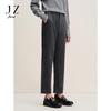JUZUI Women's Old Money Slim Fit Cropped Pencil Pants