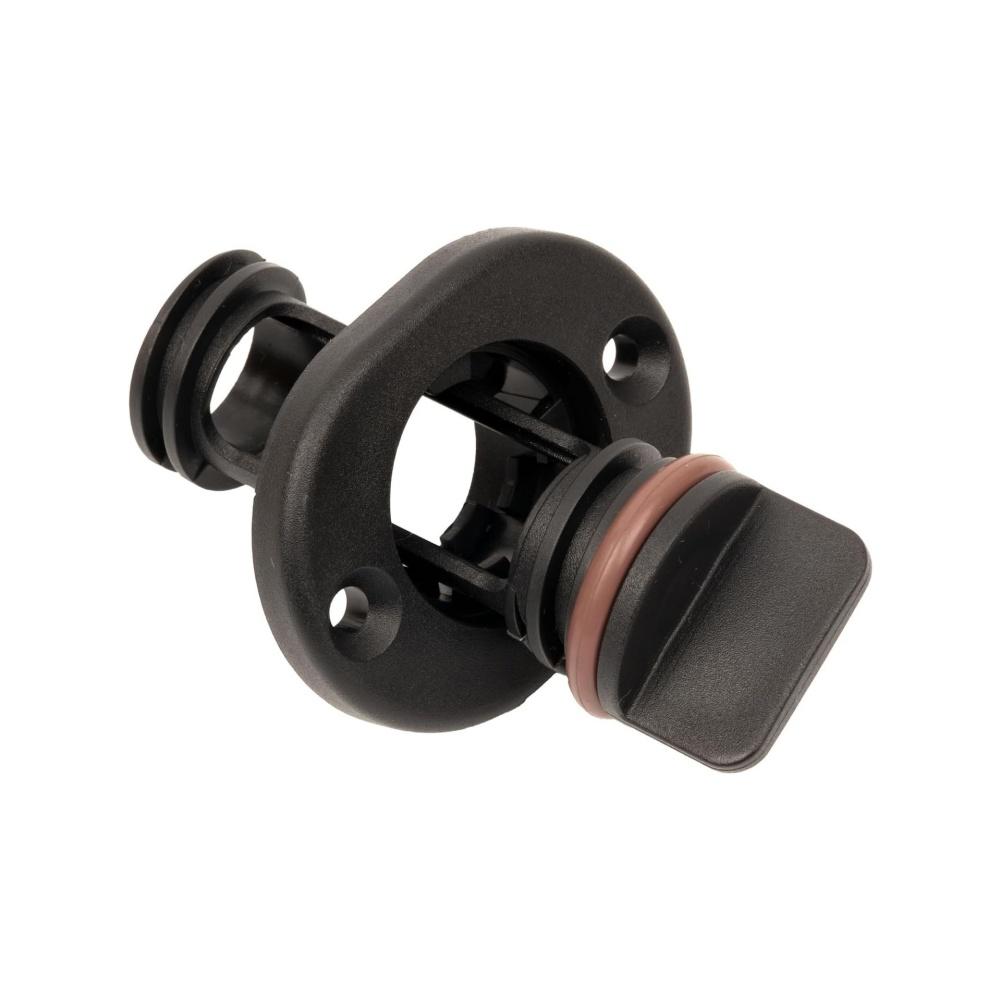 Marine Drain Plug Self-Retaining Screw Type for 1 Inch Hole 9831550