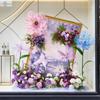 Monet Garden Purple Artificial Floral Decorations for Spring Landscaping Ornaments