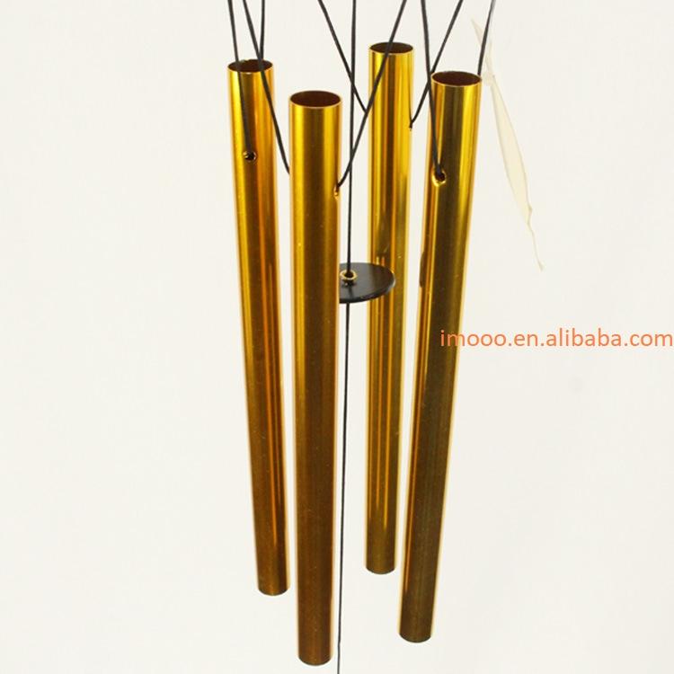 Factory Price Metal Multi-tube Wind Chime Home Decoration Ornaments Wedding Birthday Hanging Pendant Gift