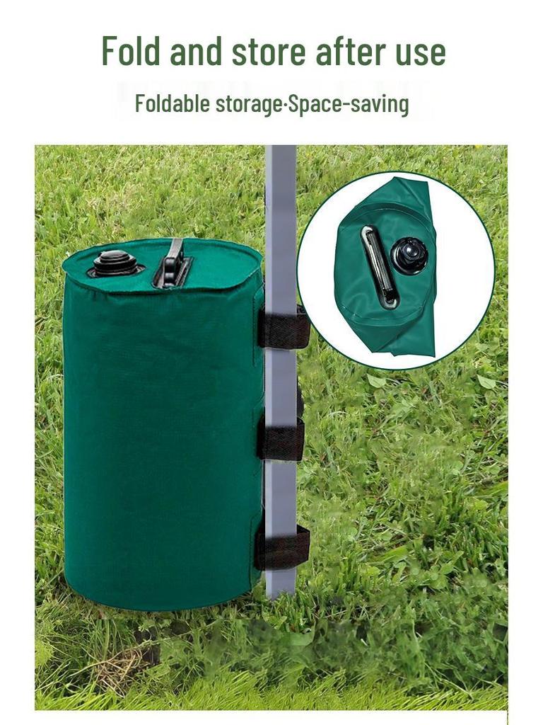 Water-Filled Canopy Weight Bag: Windproof Base for Tents & Awnings