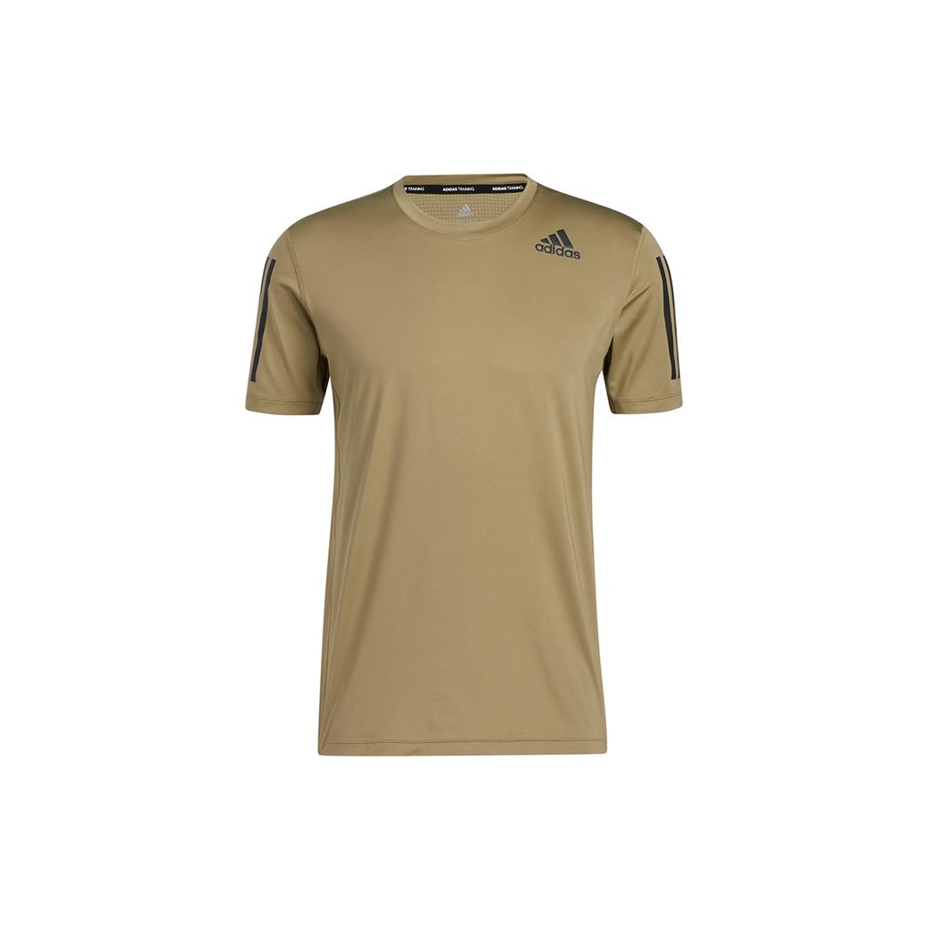 adidas Set In Sleeve T Shirt Men's Army Green H08800