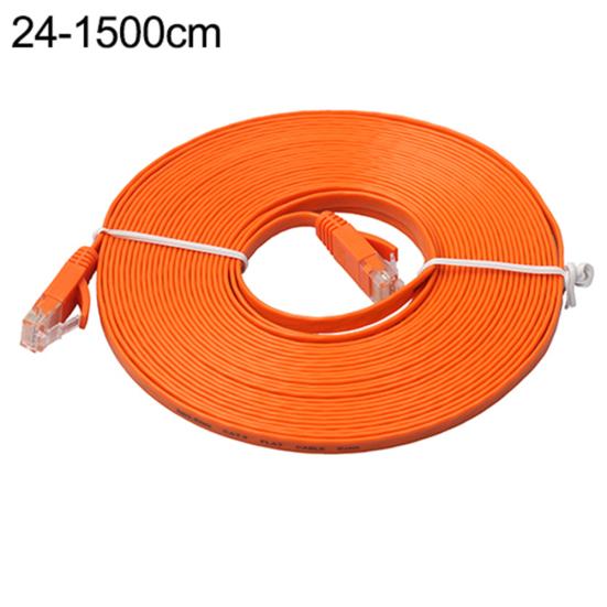 0.5-15m CAT6 Speed Network LAN Cable Gigabit Ethernet Flat UTP Patch Router Cable