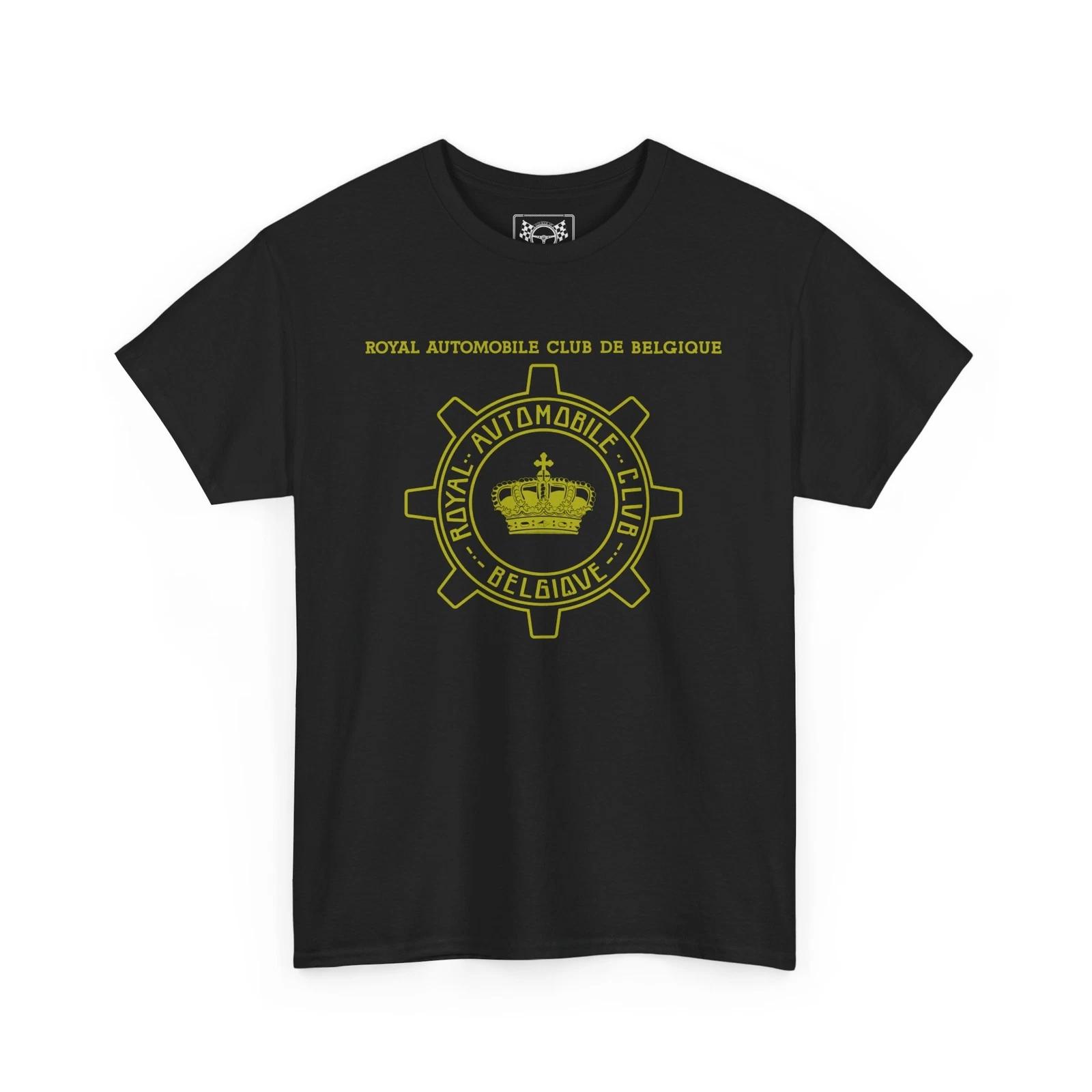 

Belgian Auto Club Vintage T-Shirt - Formula Racing History Tee - Race Fans Gift L