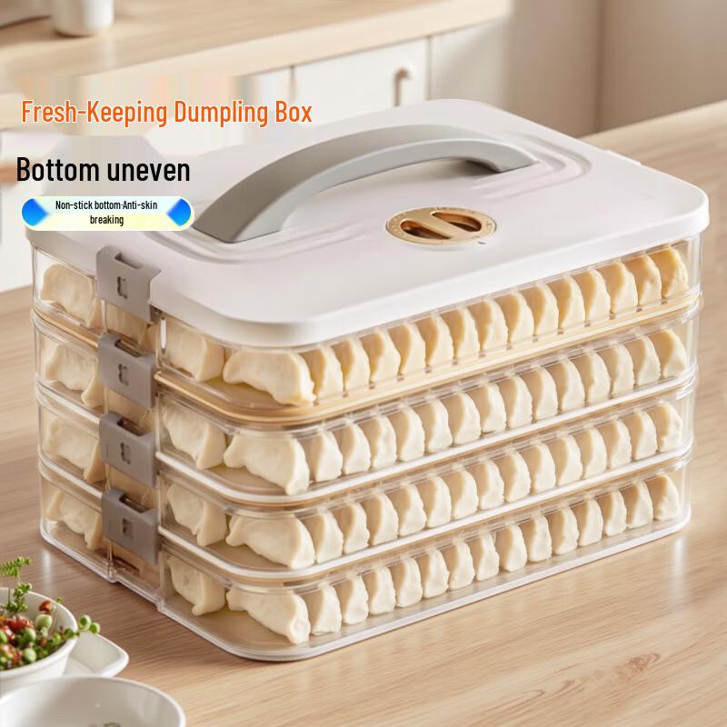 Jiabangshou Multi-functional Freezer Dumpling Storage Box