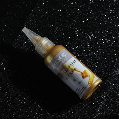 Pigmenti dipinti fai da te con vernice dorata metallizzata da 60 ml, impermeabili e non sbiaditi