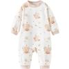 TONGTAI Baby Ren Bomull Långärmad Jumpsuit