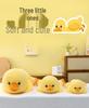 Little Yellow Duck Plush Pillow Toy for Desk or Birthday Gift
