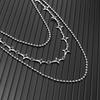 Retro Punk Rock Star Pants Waist Chain Men Women Jeans Chains Metal Sphere Pendant Keychain Accessory Jewelry Gift