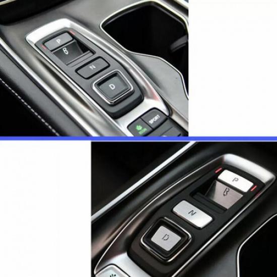 Interior Gear Shift Box Panel Button Sequin Cover Fit For Honda Accord 2018-