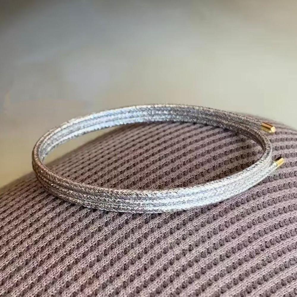 Adjustable Magnetic Rope Bracelet Multicolor DIY Beaded Rope Pendant Accessories