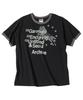 Eontaiteulseoul Archive Unicorn Ringer Crop Short Sleeve Black