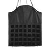 Hay Bag for Horses, 55 X 18.5 X 64 Cm, 46 X 46 Mm Holes, Premium Nylon Construction with PVC Waterproof Coating, Adjustable Hanging Straps and Metal