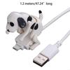 Funny for Touch Dog Phone Charger Cable for Type-C Moving Stray Dog Fast Charging USB C Cable with for Touch Switch