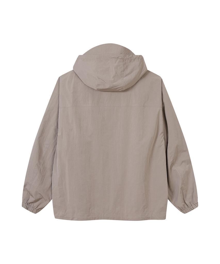 Outdoor Products Nylon Lining Hoodie Jumper (Mocha)