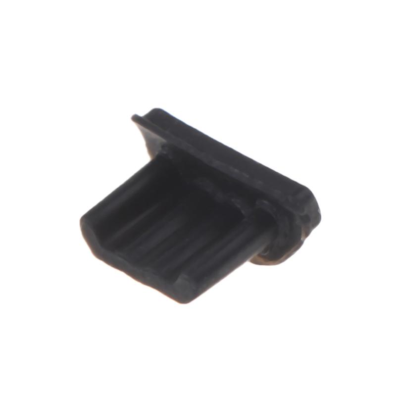 10Pcs Universal Micro-Usb Dust Plug Charger Port Cover Cap Female Jack Interface