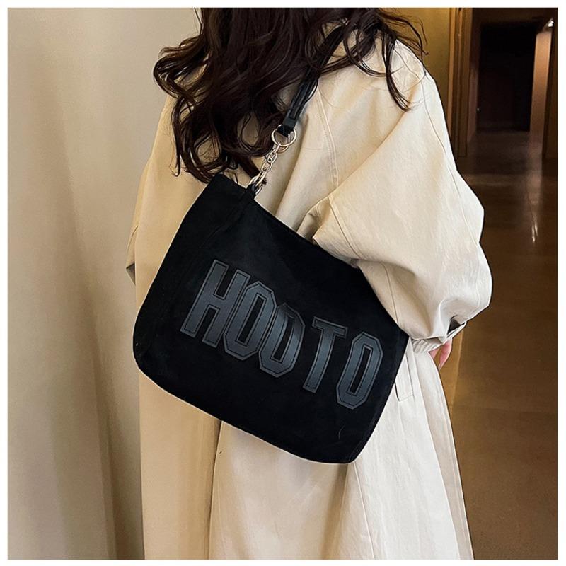 Canvas Bag, Shoulder Bag for College Students In Class, Women's Large-capacity New Summer Commuter Tote Bag, Canvas Bag