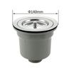 Stainless Steel Strainer Kitchen Sink Strainer Optimal Drainage Performance Busy Kitchen Environment Strainer Home Cleaning