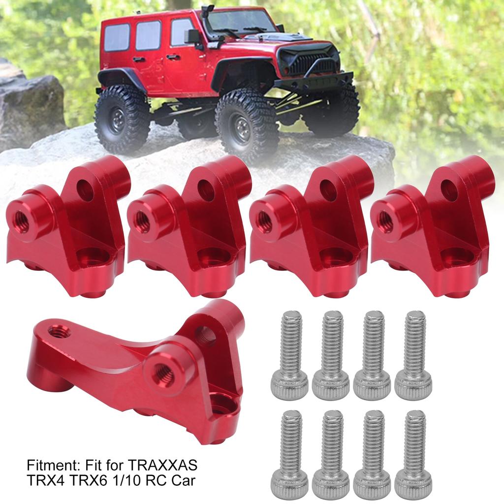 Aluminum Alloy Front Rr Keel Rod Holder St Fit for 4 6 1/10 RC Car