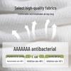 Men's 10-Pair Mid-Calf Letter Pattern Antibacterial Socks