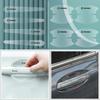 Car Sticker 8pcs Transparent Protective Sticker for Door Handle Anti Scratche For Skoda OCTAVIA RS FABIA KAMIQ KAROQ KODIAQ RAPI