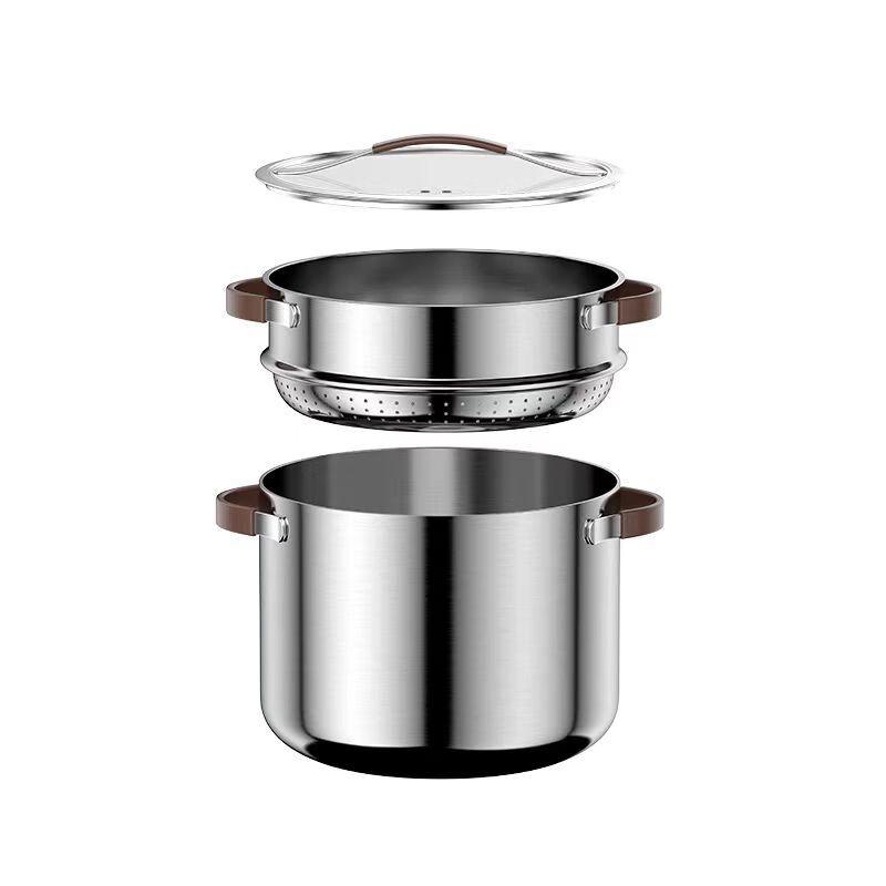 Yingtang 304 Stainless Steel Steamer & Soup Pot