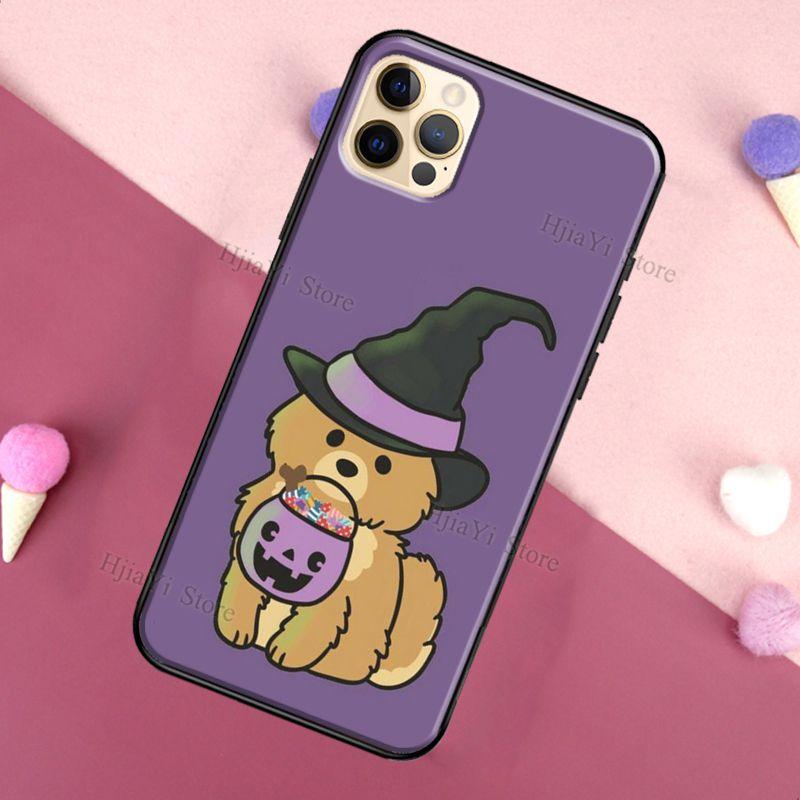 Pomeranian Watercolor Dog pro iPhone 12 Pro Max 13 mini Pouzdro pro iPhone 11 Pro Max XS X SE 2020 7 8 Plus XR Cover