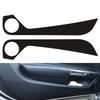 Carbon Fiber Door Anti-Kick Pad Sticker for Ford Mustang 2015-2023 Interior Protector Film