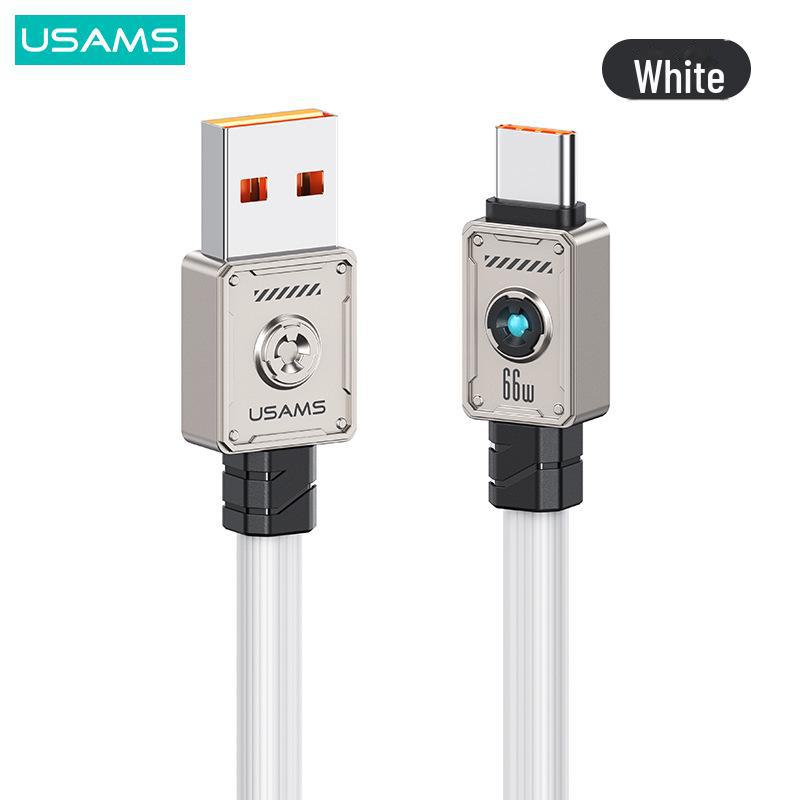 USAMS Dual Type-C PD30W Fast Charging Cable for Apple 15