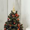 Weihnachtsbaum-Dekoration, Büro, Weihnachtsschmuck, Spitzen, Fliege, Baumkrone, zwei tolle Party-Dekorationen, Kunststoff, breite Verwendung, Hotel