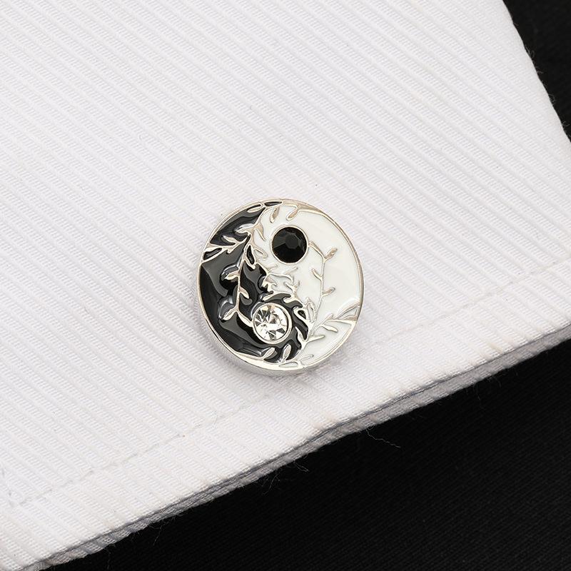 French Shirt Business Cufflinks Crystal Cuff Nails Men'S High-End Shirt Buckles Cuff Buckles Men'S And Women'S Gift Boxes