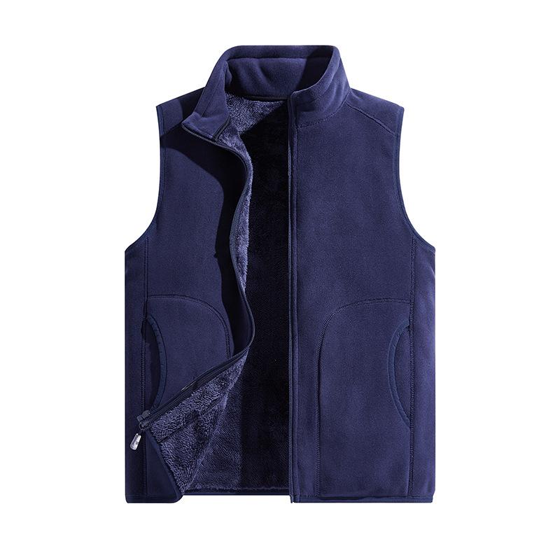 

Unisex Thickened Polar Fleece Vest - High Quality, 500g Warmth for Autumn/Winter M
