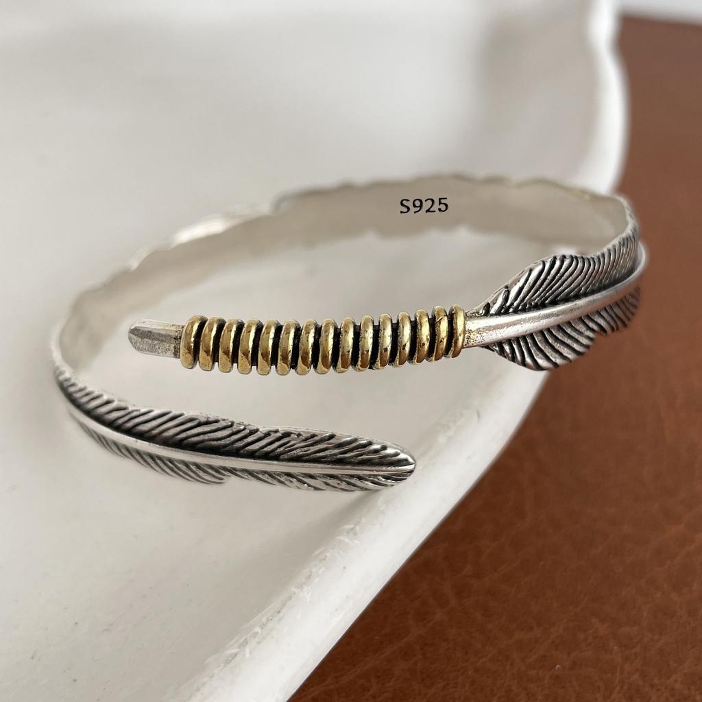 100% Solid 925 Sterling Silver Metal Bracelet for Women Vintage Handmade Simple Retro Chain Heart Bracelet Birthday Gift Party